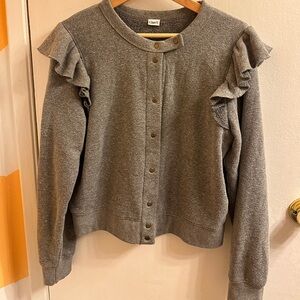 Clare V. Le Snap w/ruffles - S